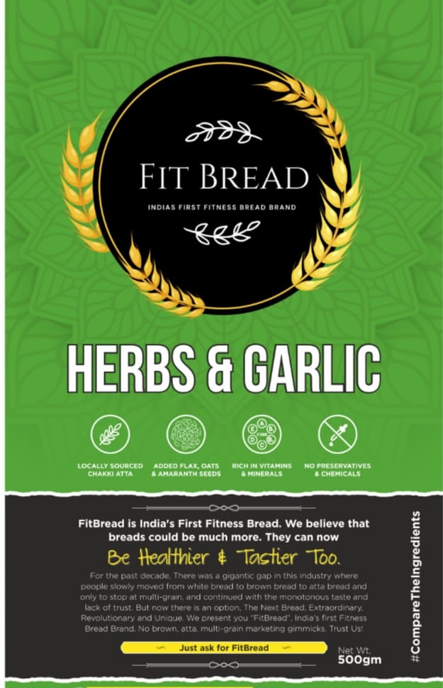 FitBread Herbs and Garlic